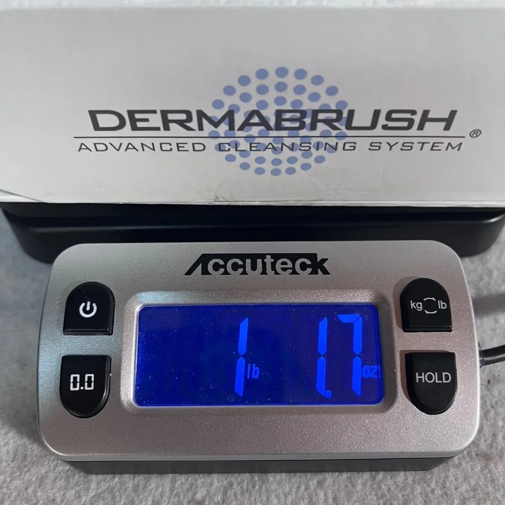 Dermabrush Advanced Skin Cleansing System With 4 Attachments Brush Pumice Sponge - Picture 11 of 11